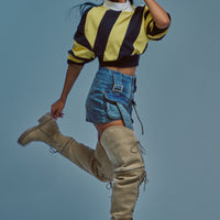 « Élite » — Bottes structurées, Beige