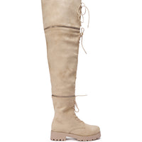 « Élite » — Bottes structurées, Beige
