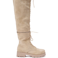 « Élite » — Bottes structurées, Beige