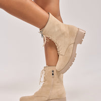 « Élite » — Bottes structurées, Beige