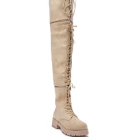 « Élite » — Bottes structurées, Beige
