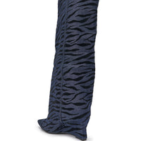 « Aube » — Bottes compensées, Denim