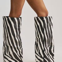 « Rivage » — Bottes hautes compensées, Multicolore