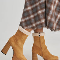 « Fauvette » — Bottines à talon bloc, Multicolore