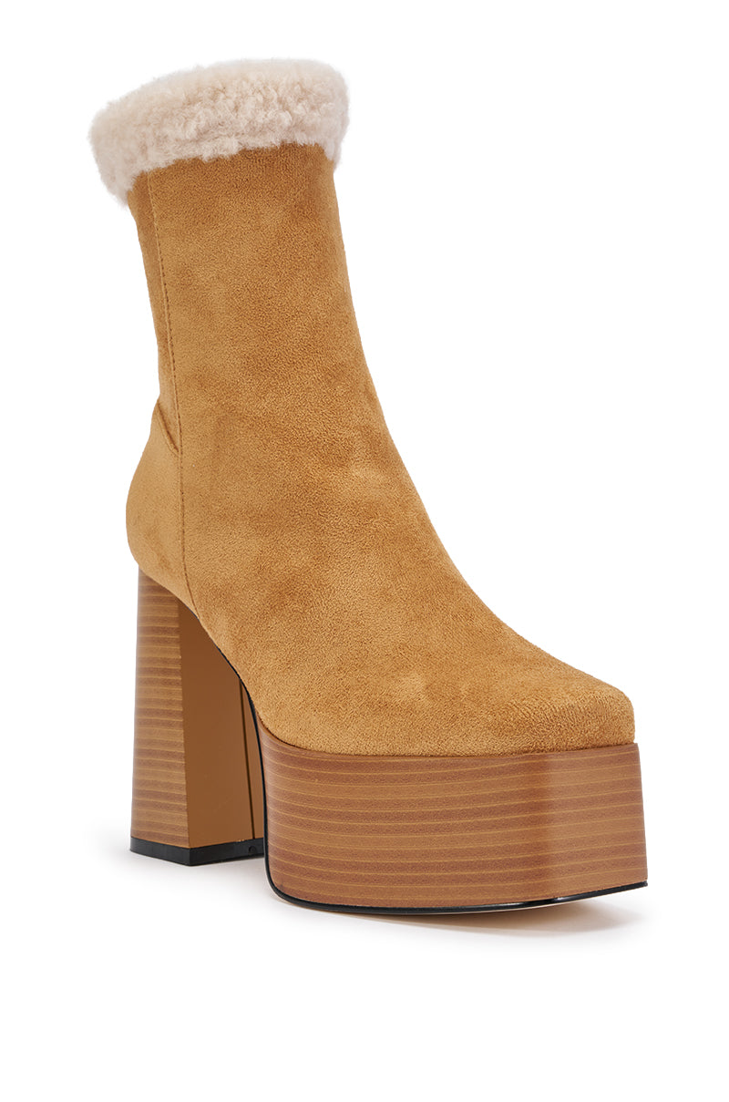 « Fauvette » — Bottines à talon bloc, Multicolore