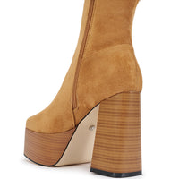 « Fauvette » — Bottines à talon bloc, Multicolore