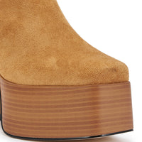 « Fauvette » — Bottines à talon bloc, Multicolore