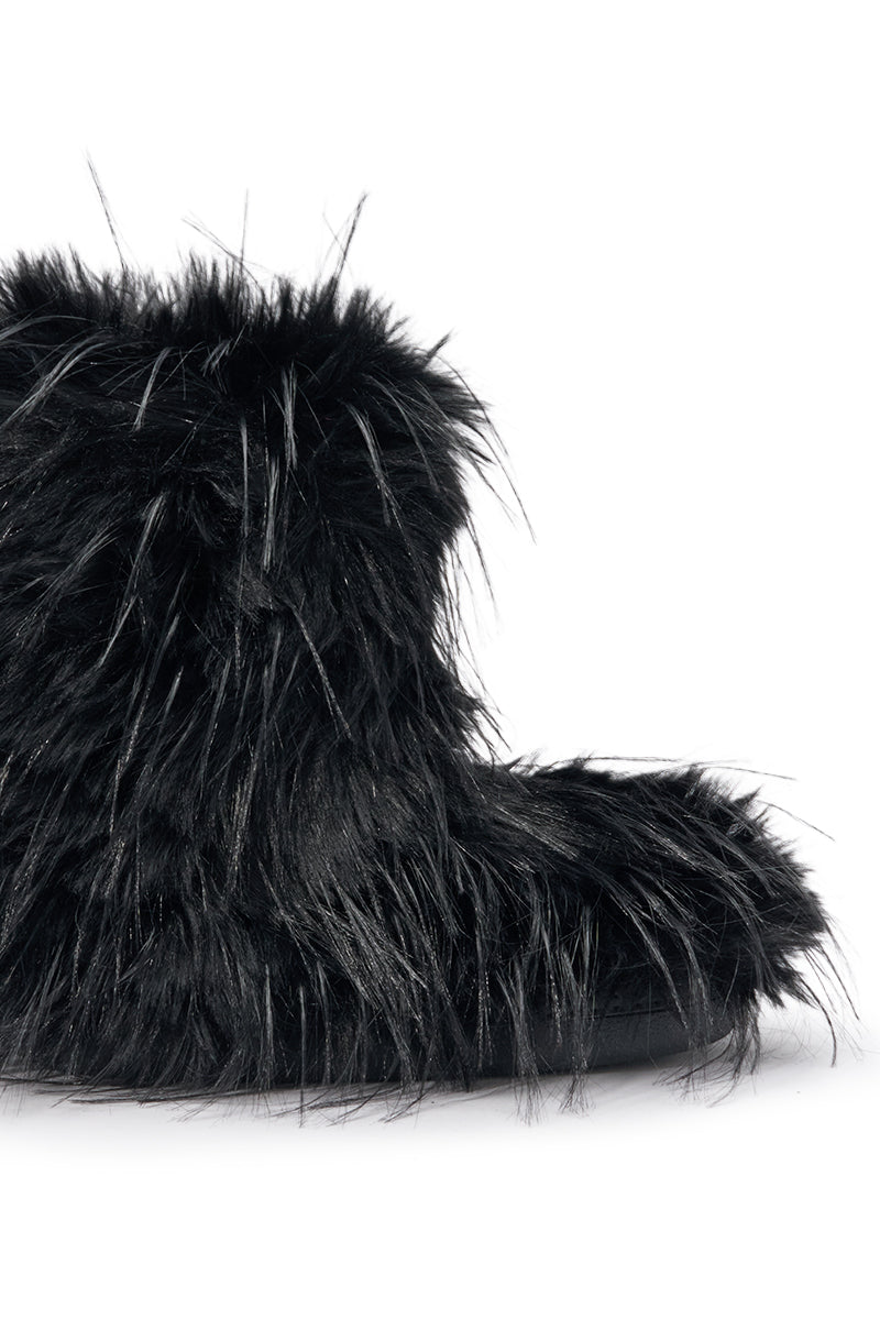 « Étoile » — Bottines plates, Noir