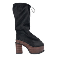« Mistral » — Bottes à plateforme, Noir