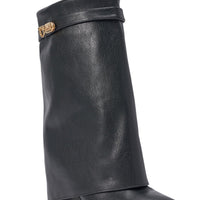 « Oasis » — Bottines compensées, Noir