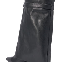 « Oasis » — Bottines compensées, Noir