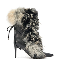« Mosaïque » — Bottines à talon stiletto, Noir