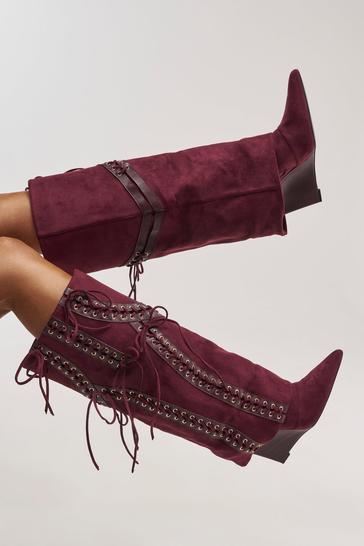 « Cassis » — Bottes compensées, Prune