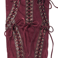 « Cassis » — Bottes compensées, Prune