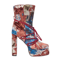 « Comète » — Bottines à plateforme, Multicolore