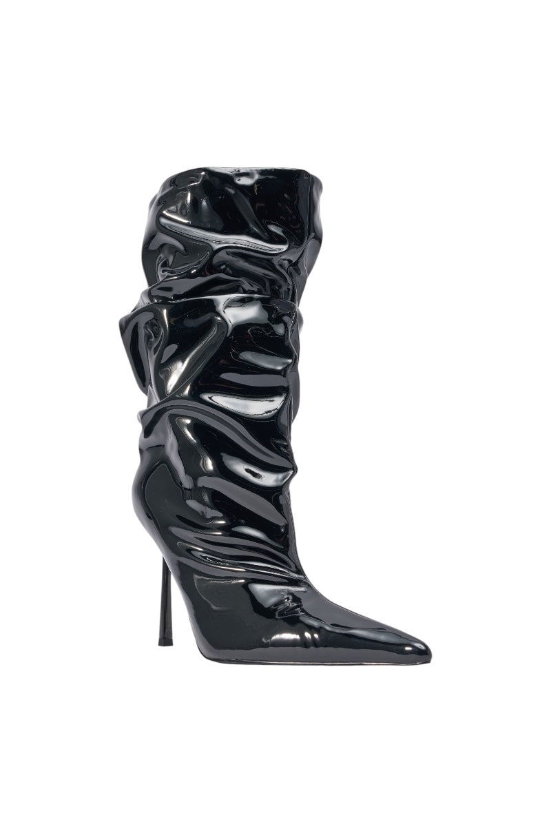 « Violette » — Bottes à talon stiletto, Noir