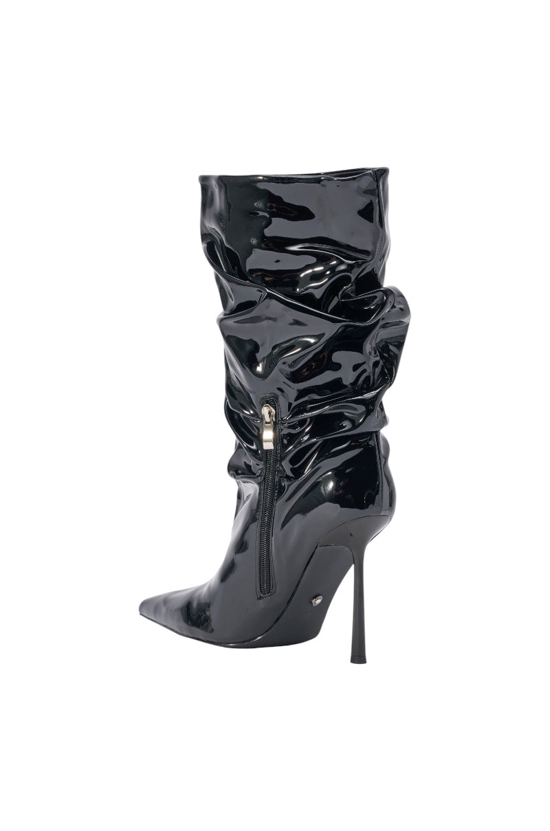 « Violette » — Bottes à talon stiletto, Noir