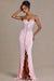 Robe longue Béatrice rose Blossom