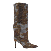 « Talisman » — Bottes à talon stiletto, Bronze