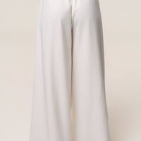 « Costa » — Ensemble Pantalon Tailleur, Blanc