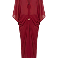 « Jours Sans Fin » — Robe Cache-Maillot Kaftan, Baie