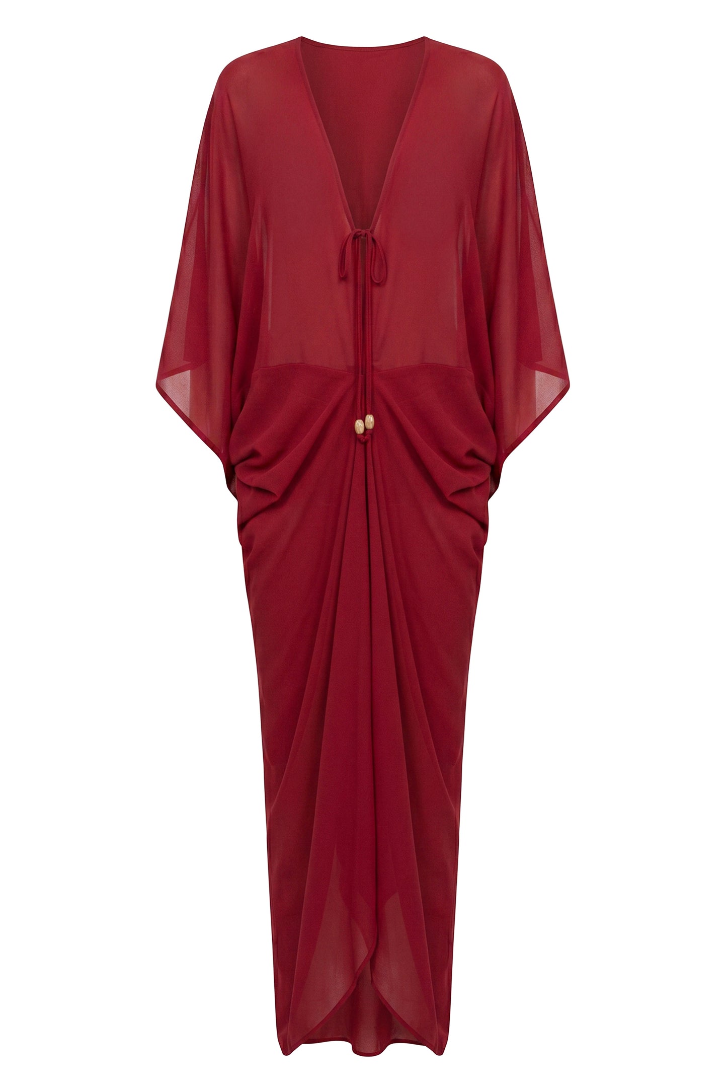 « Jours Sans Fin » — Robe Cache-Maillot Kaftan, Baie