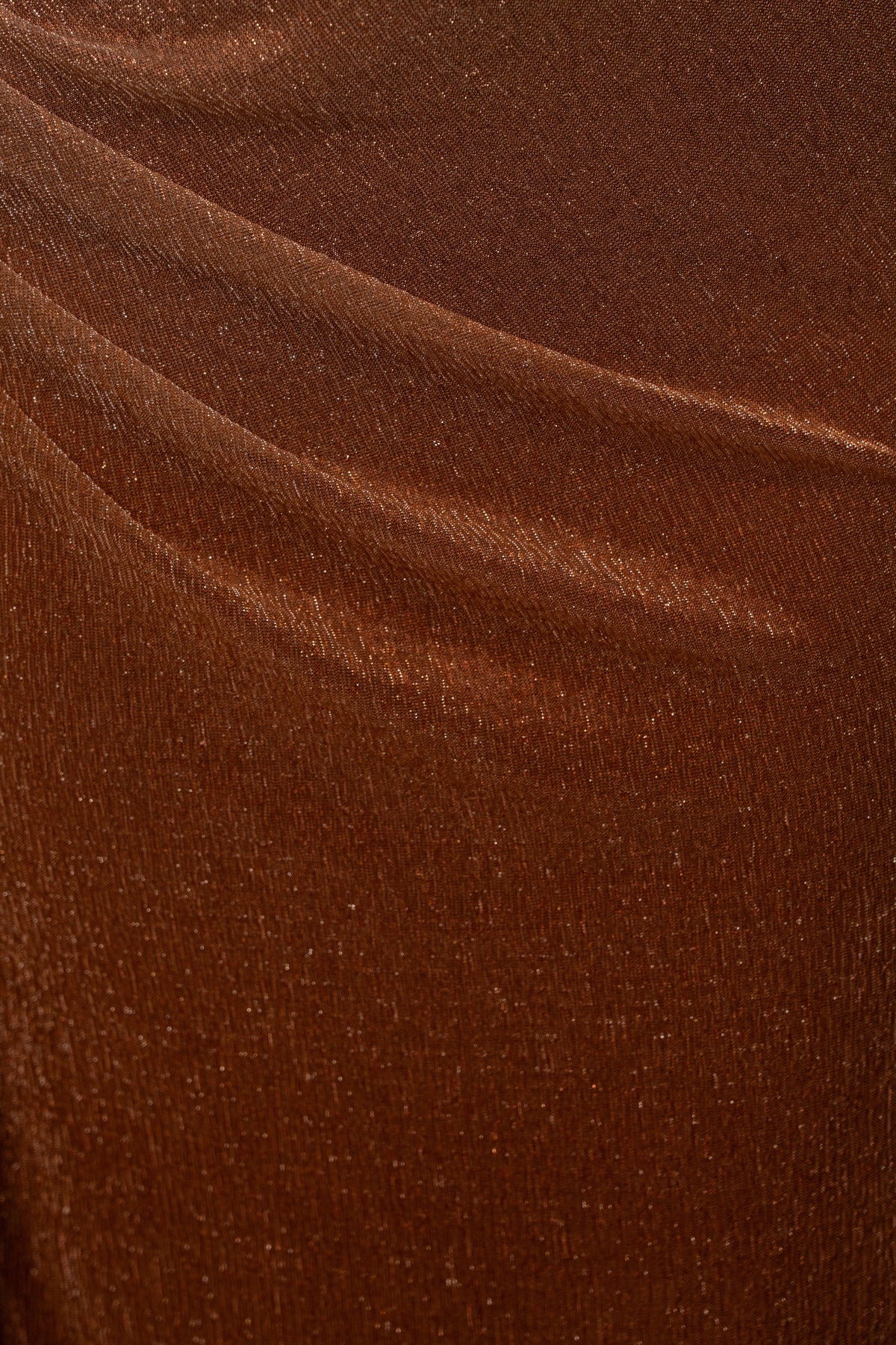 « Céleste » — Robe Longue Drapée Bandage, Or