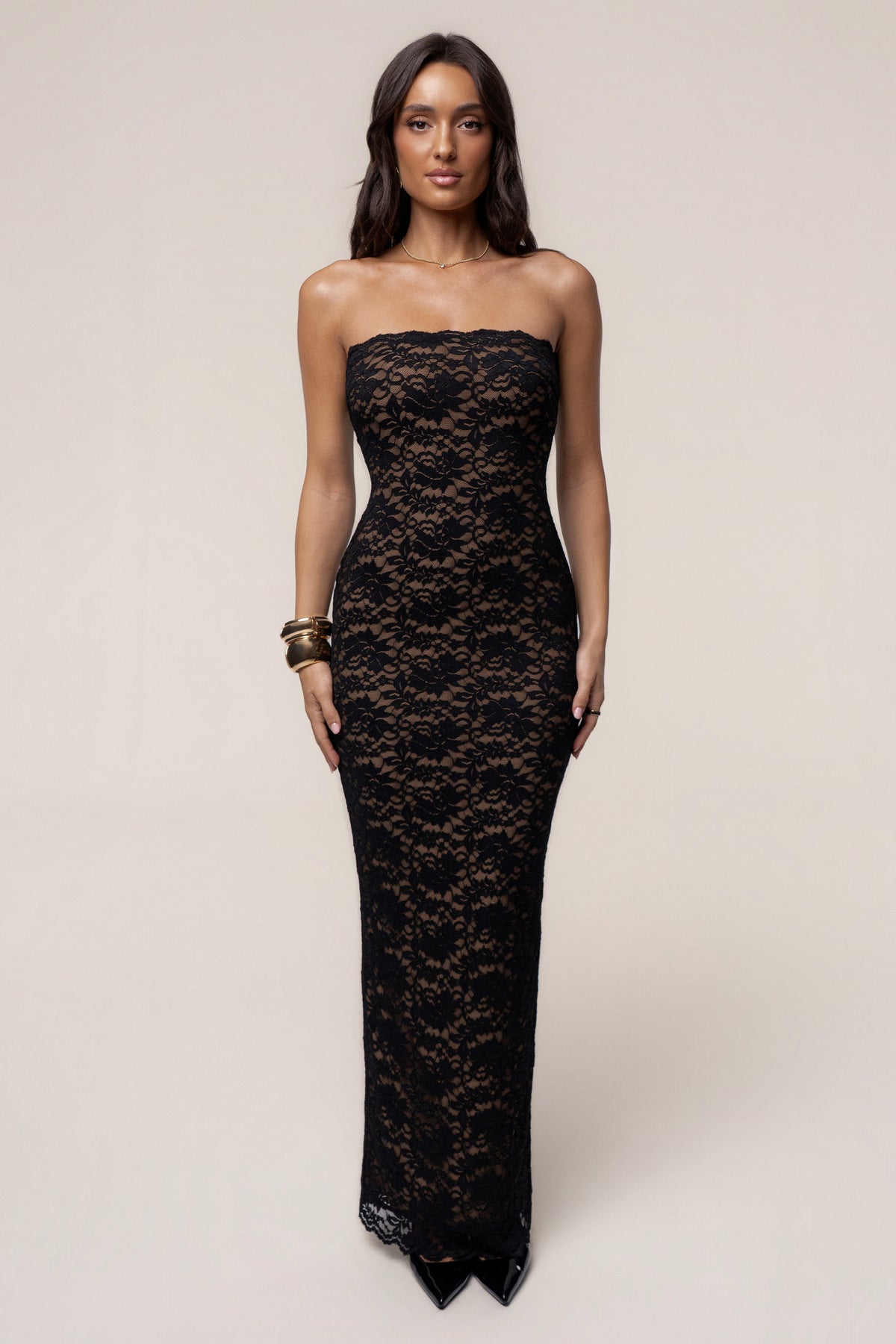 «Promesse de minuit» — robe longue, noire