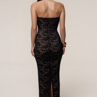 «Promesse de minuit» — robe longue, noire