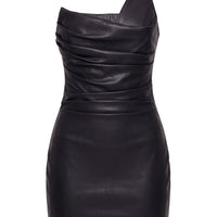 «Silhouette mondaine» — robe mini, noire