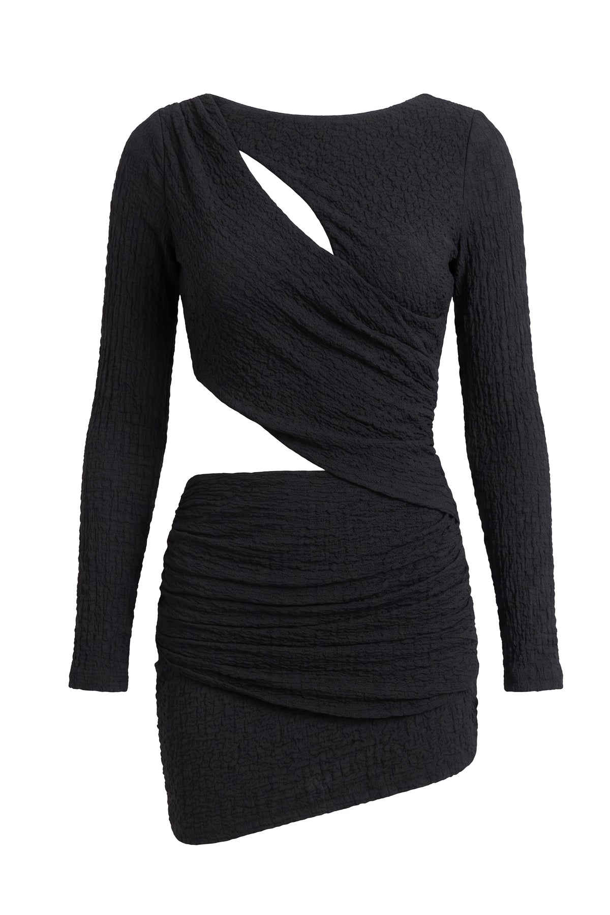 «Brise côtière» — robe mini, noire