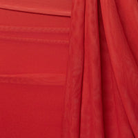 « Alaina » — Robe Longue Plongeante Dos Nu, Dégradé Terracotta