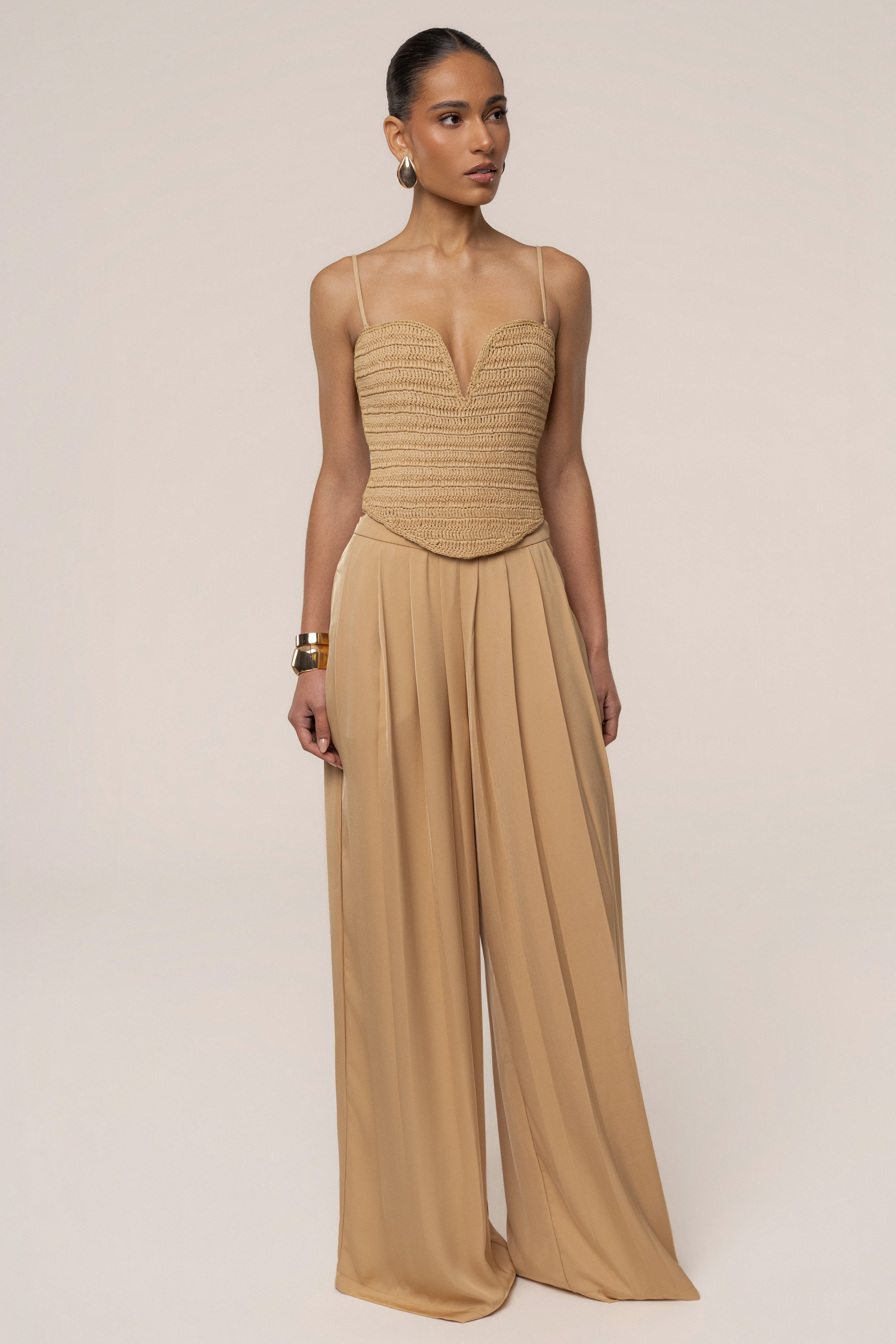 « Forme Naturelle » — Corset Bustier Structuré, Beige
