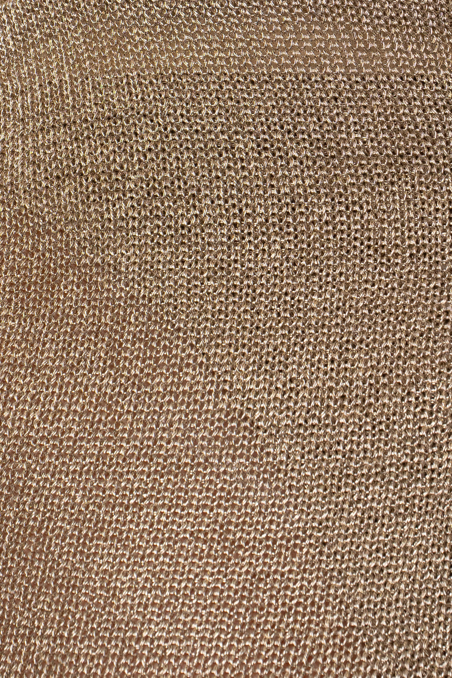 « Mirage Doré » — Ensemble Jupe en Maille, Or