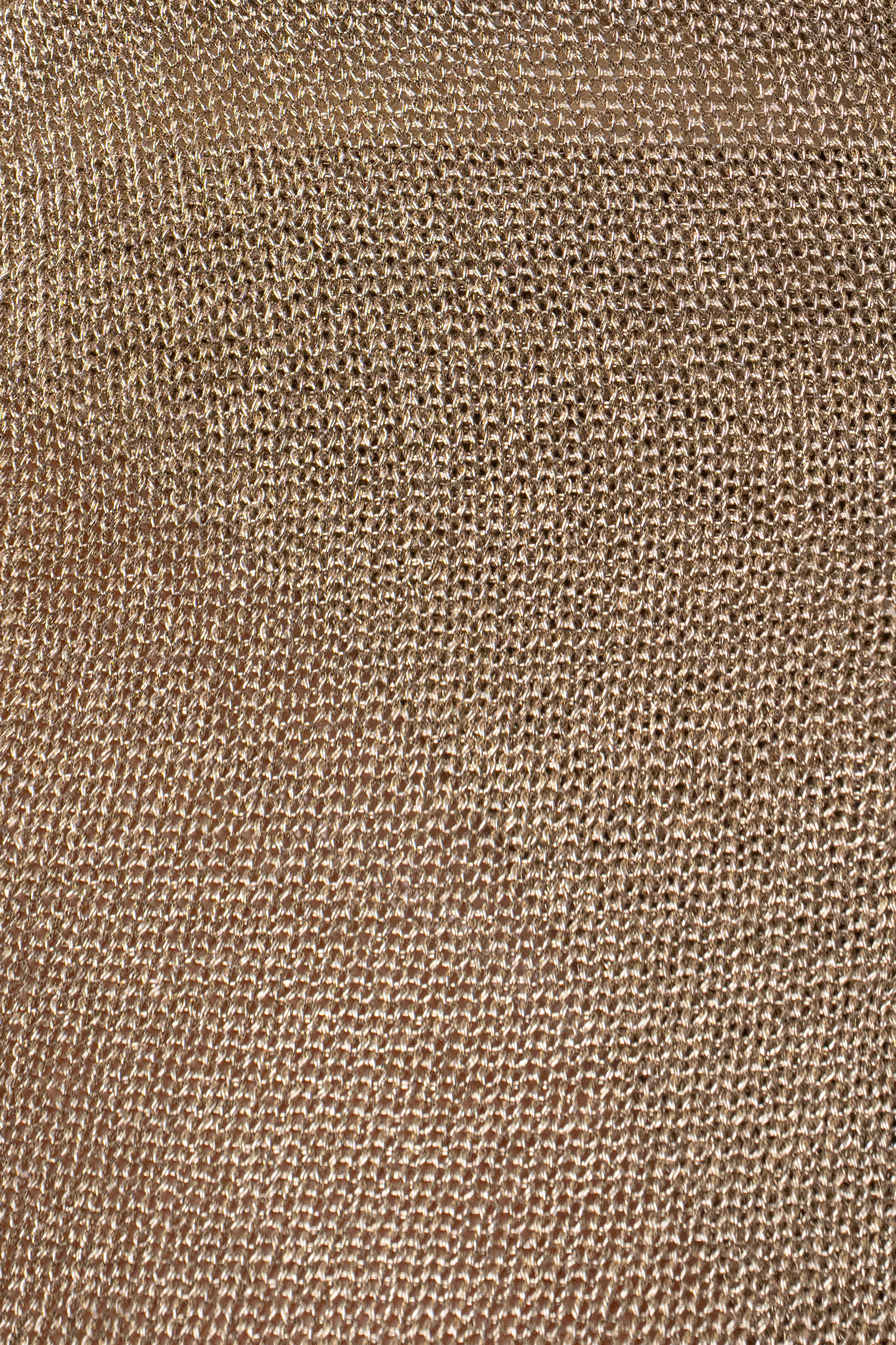 « Mirage Doré » — Ensemble Jupe en Maille, Or