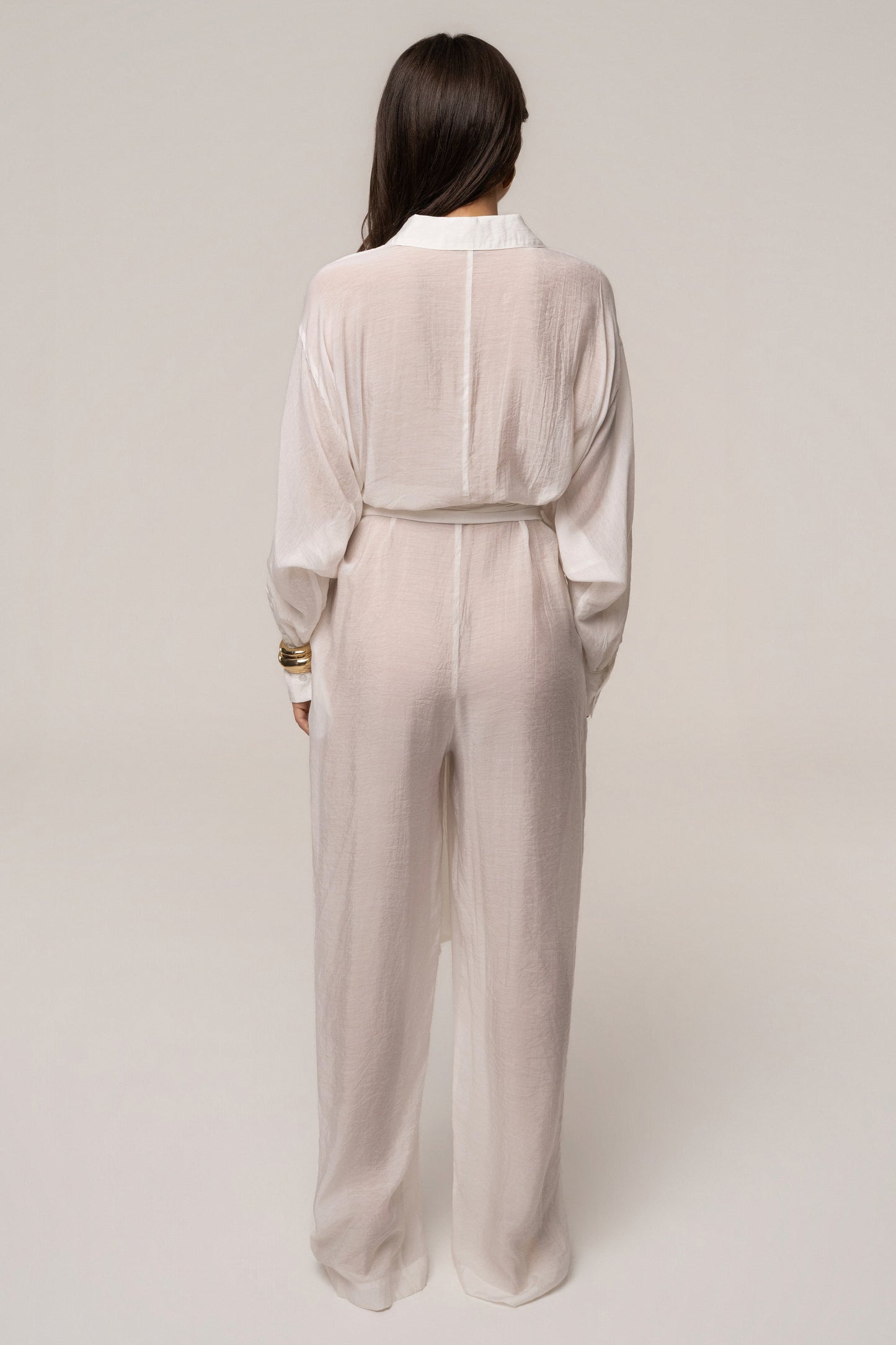 « Soho » — Combinaison Tailleur, Ivoire