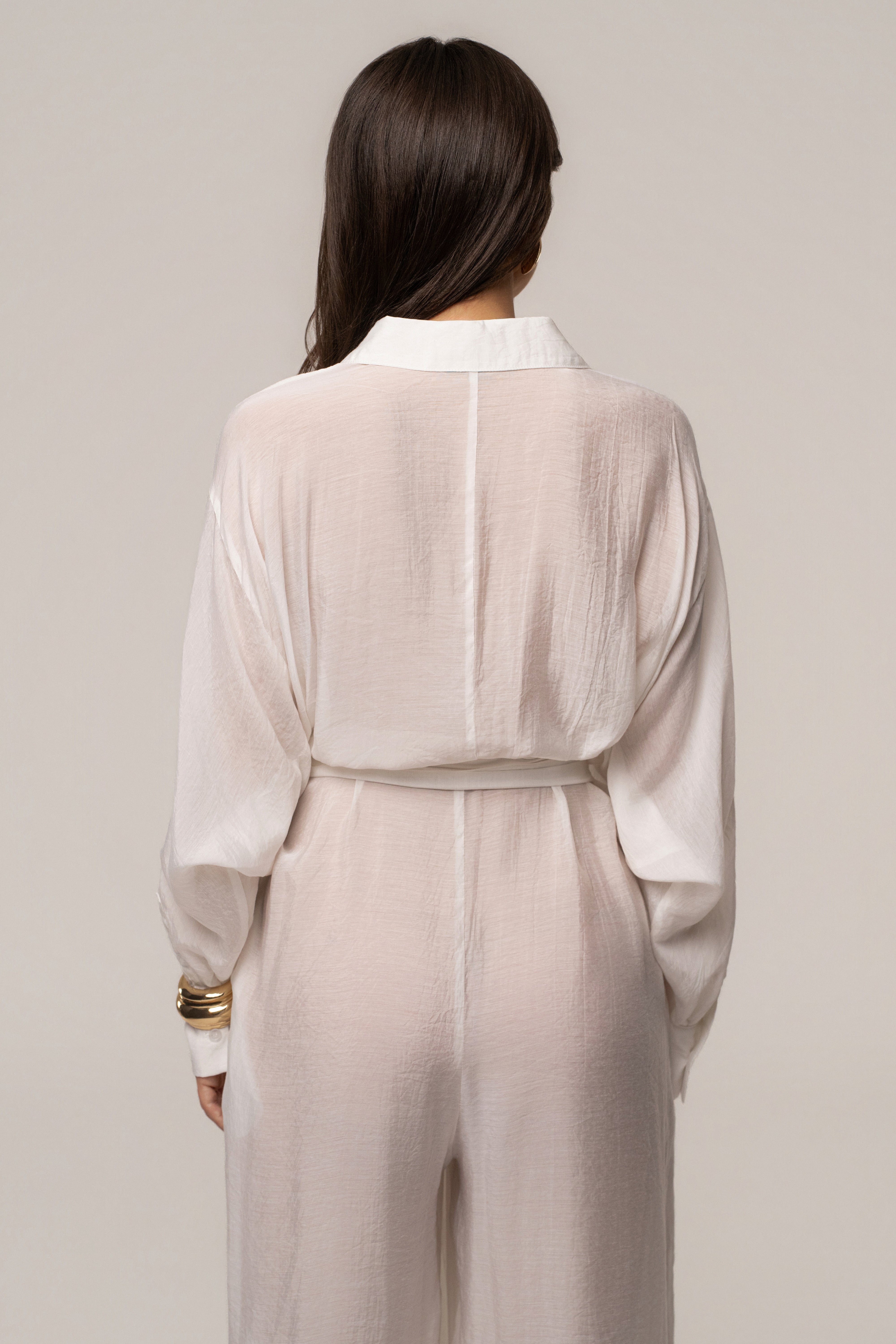 « Soho » — Combinaison Tailleur, Ivoire