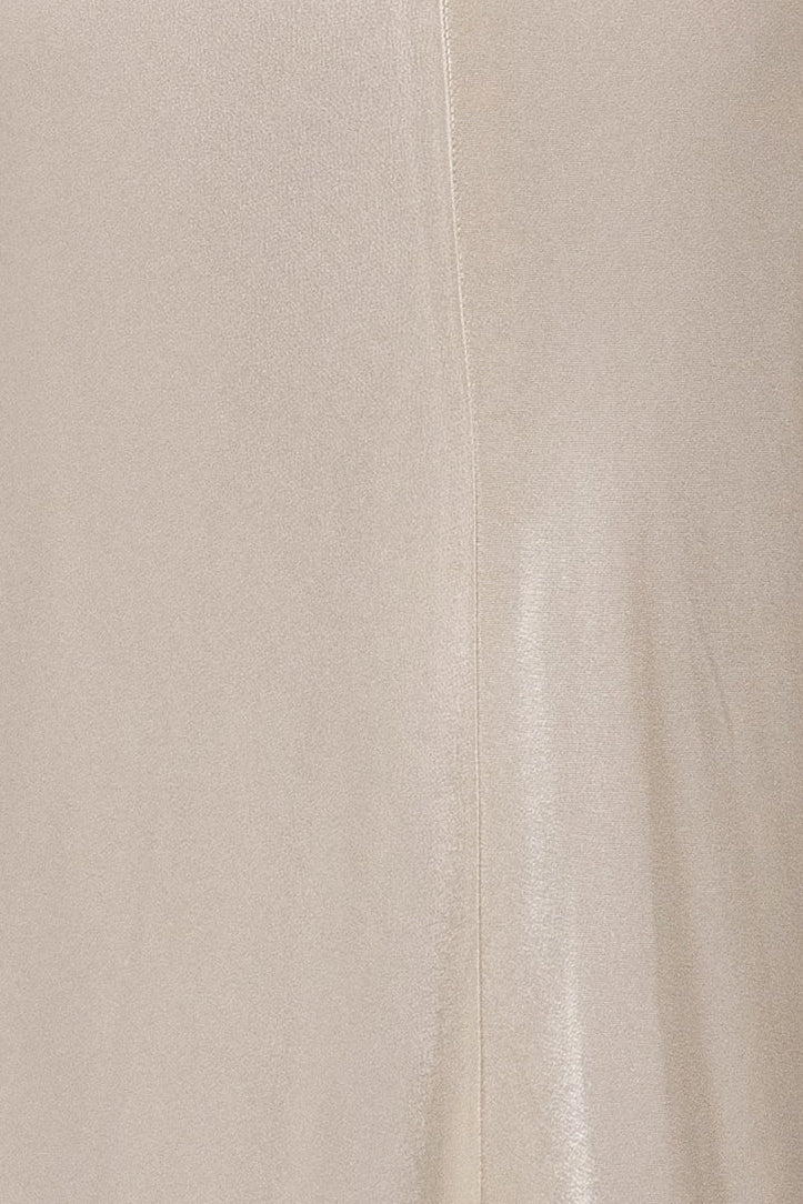 « Promesse Satinée » — Robe Longue, Ivoire