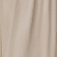 « Ligne Haute » — Robe Longue à Col, Crème