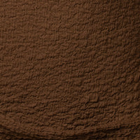 « Muse Nocturne » — Robe Courte, Marron