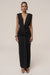 « Palma » — Robe Longue Décolletée, Noir
