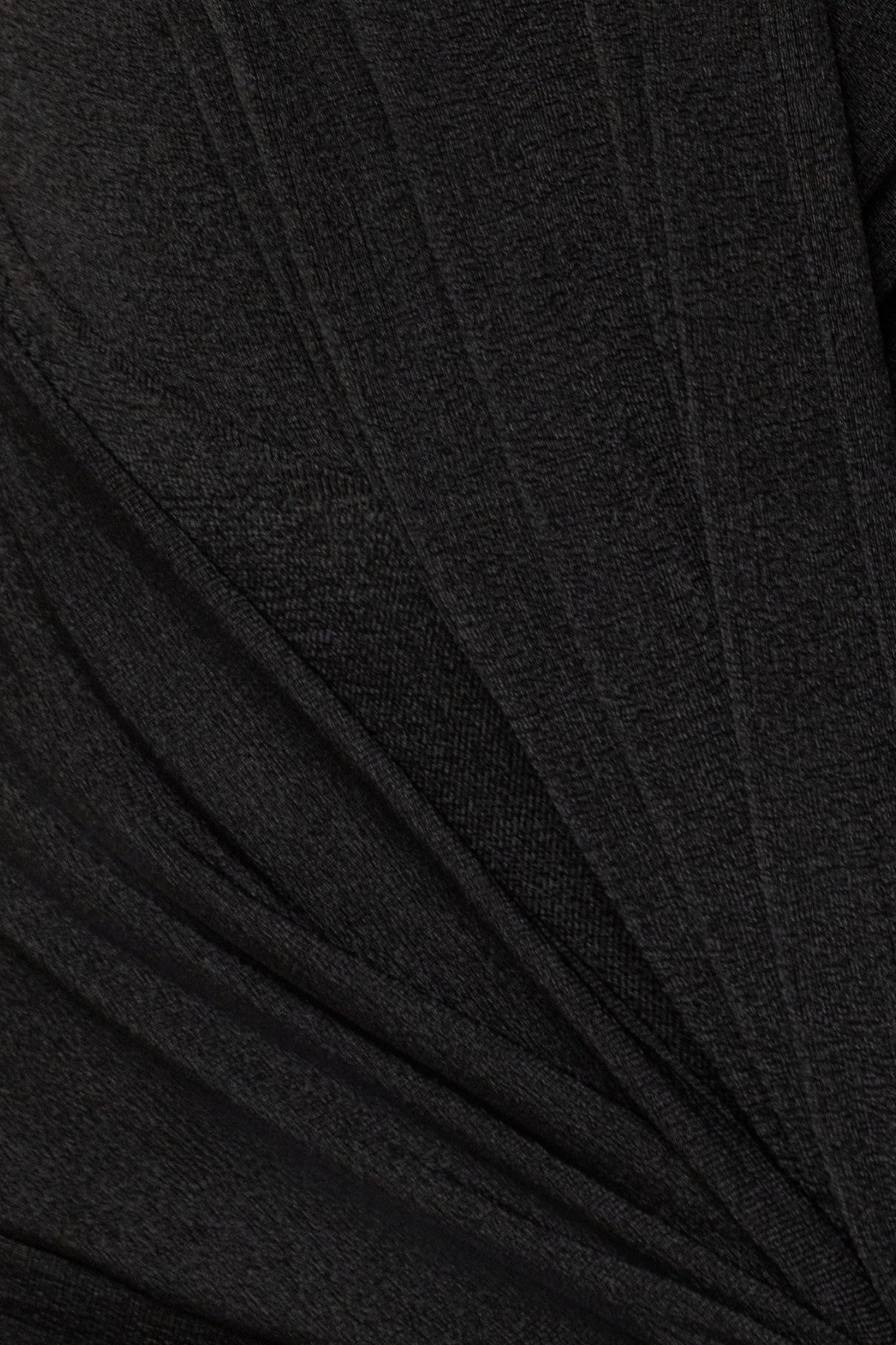 « Palma » — Robe Longue Décolletée, Noir