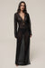 « Médaillon » — Robe Cache-Maillot Transparente, Noir