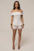 « Douceur » — Ensemble Short Bustier, Ivoire