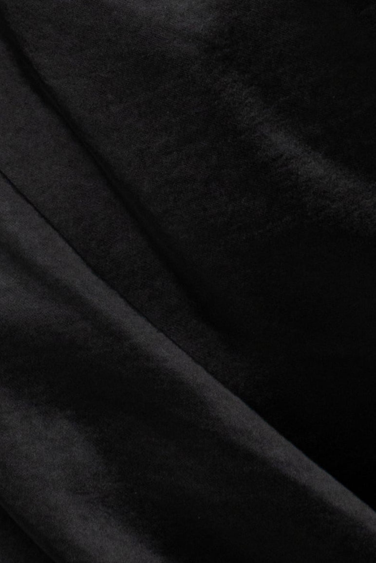« Heure Dorée » — Robe Longue Corset, Noir
