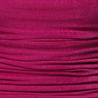 « Anastasia » — Robe Courte Dos Nu Licou Scintillante, Fuchsia