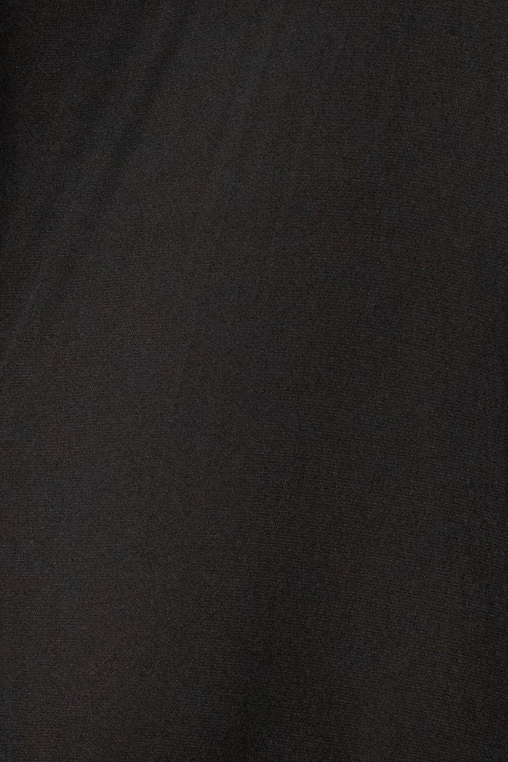 « Vague Nouvelle » — Combinaison Drapée Une Épaule, Noir
