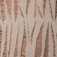 « Vague Nocturne » — Robe Longue Dos Nu Ajourée, Pierre
