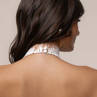 «Second regard» — robe mini, blanche