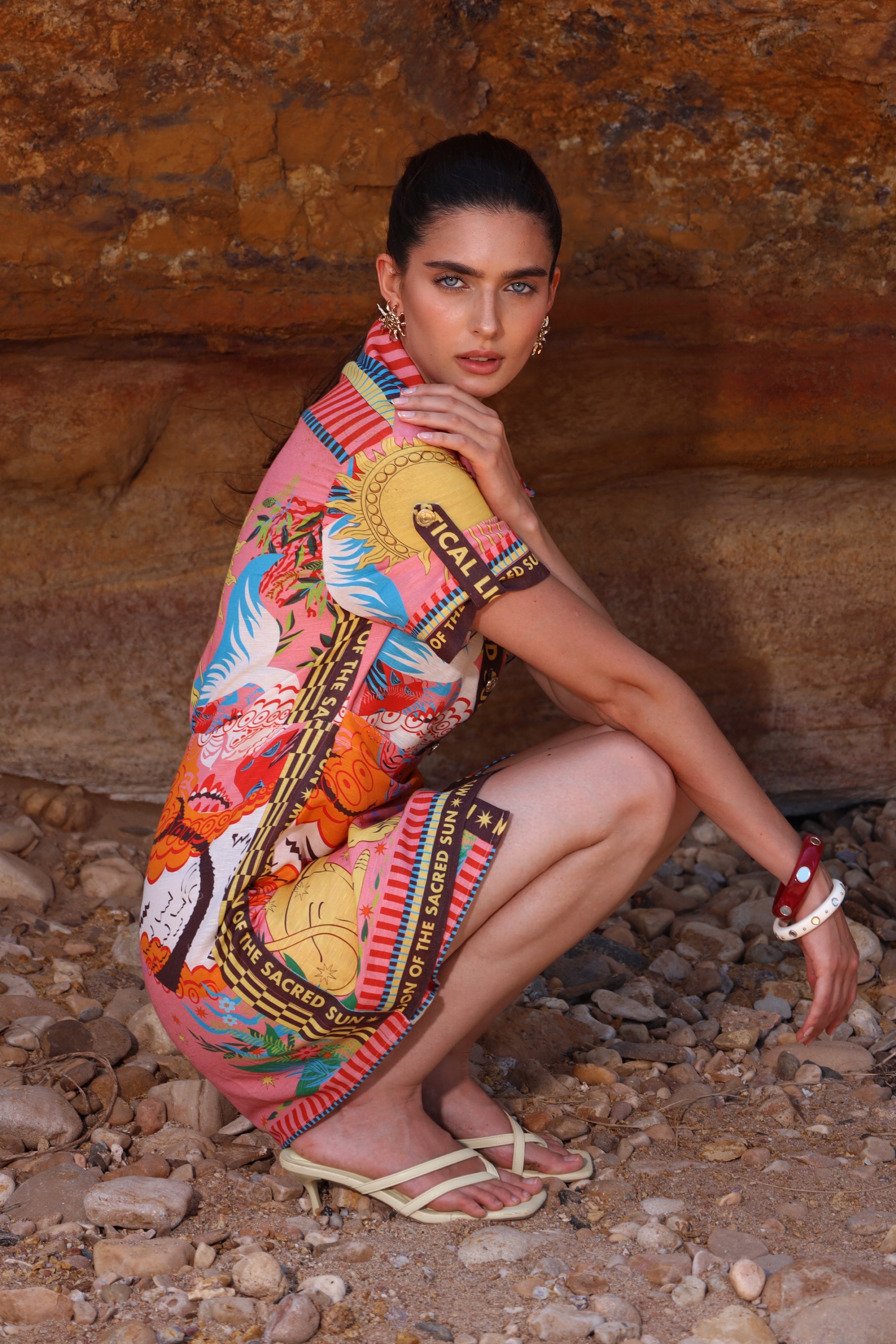 Lion Mystique — Robe en Lin